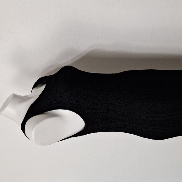 Chicos Black Whimsigoth Witchy Crochet Sleeveless Sheath Maxi Dress Size XL - Picture 10 of 15